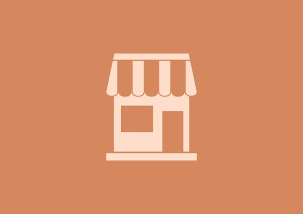 Tienda icono web — Vector de stock