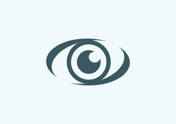 Ícone de botão de olho —  Vetores de Stock