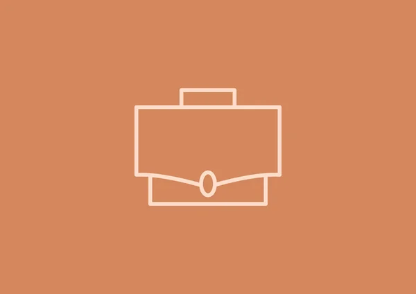Briefcase web icon — Stock Vector
