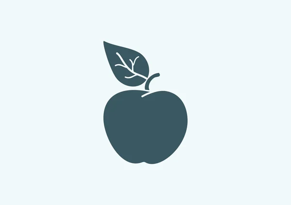 Icona web Apple — Vettoriale Stock