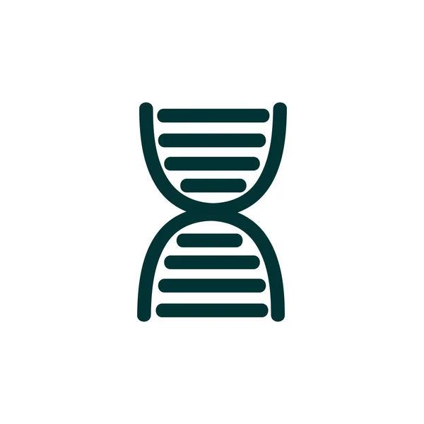 DNA γενετική εικονίδιο web — Διανυσματικό Αρχείο