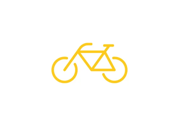 Fiets web pictogram — Stockvector