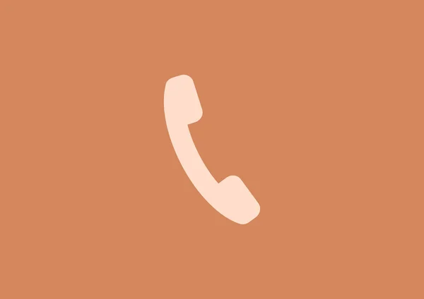 Phone call web icon — Stock Vector