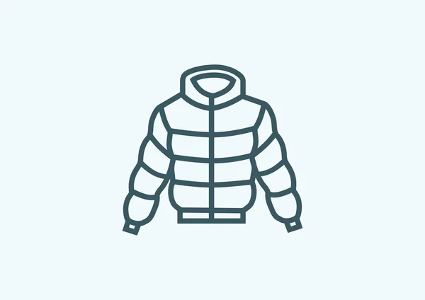 Jacke Web-Ikone — Stockvektor