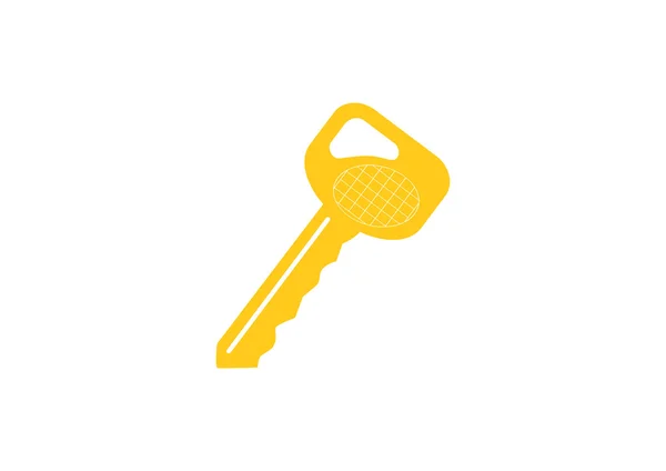 Simple key web icon — Stock Vector