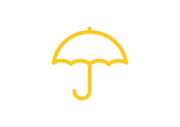 Esernyő-web ikon — Stock Vector