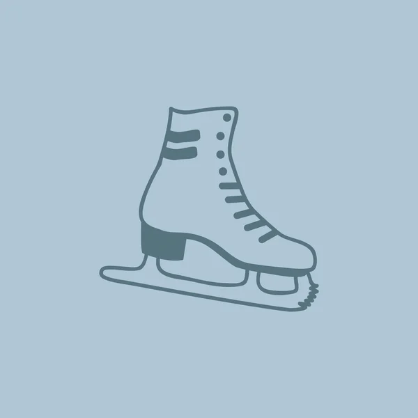Icône web Skates — Image vectorielle