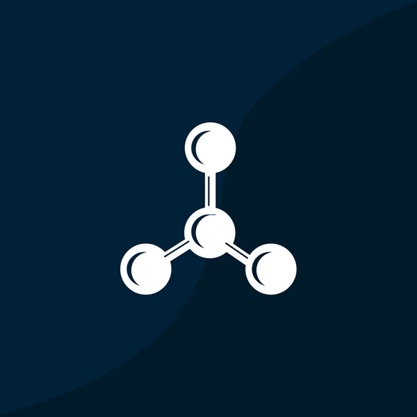 Moleculaire samengestelde pictogram — Stockvector