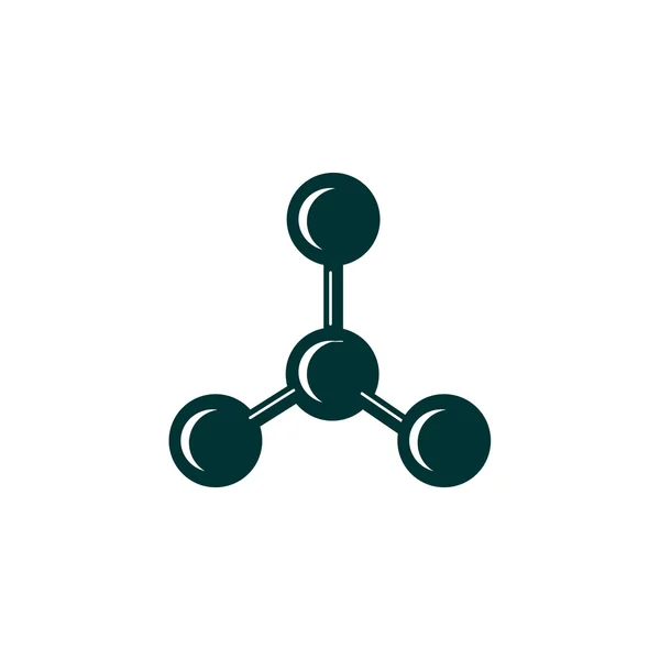 Moleculaire samengestelde pictogram — Stockvector