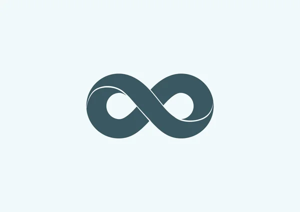 Infinity sign icon — Stock Vector