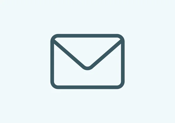 Icono web de correo electrónico — Vector de stock