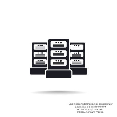 Veri sunucuları web simgesi