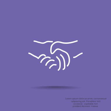 Eller simgesini, başka sallayarak