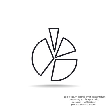 Yuvarlak Infographic web simgesi