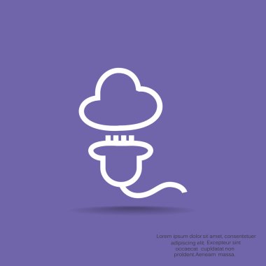 Internet hub simgesini