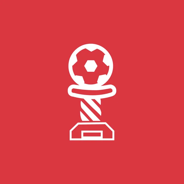 Piłka nożna Puchar ikona — Wektor stockowy