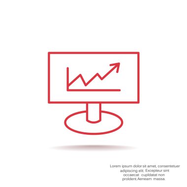 Grafik web simgesi ile izlemek