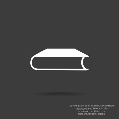 Kapalı kitap web simgesi