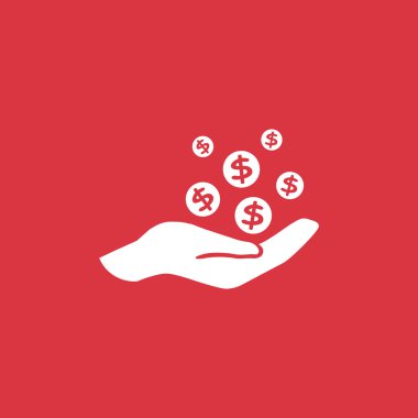 İnsan eline düşen paraları