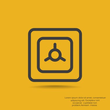 Basit güvenli illüstrasyon