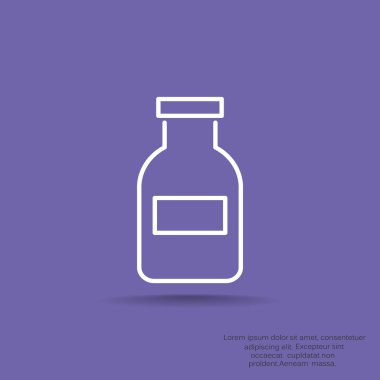 Tıp şişe web simgesi
