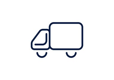 Basit kamyon web simgesi