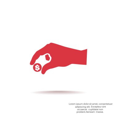 Elinde para web simgesi