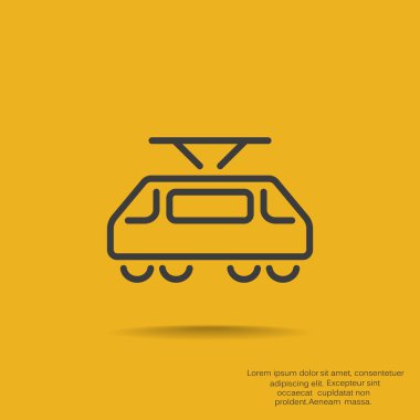 Tramvay web simgesi 