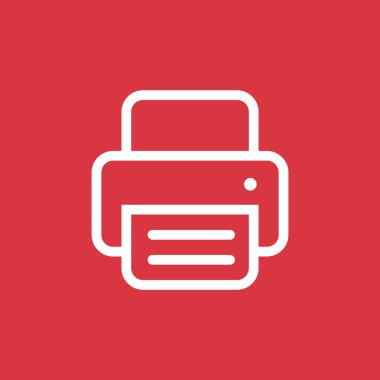 Kağıt web simgesi ile çalışma yazıcı