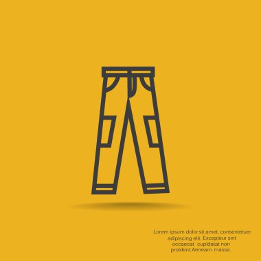 pantolon web simgesi