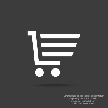 alışveriş sepeti web simgesi