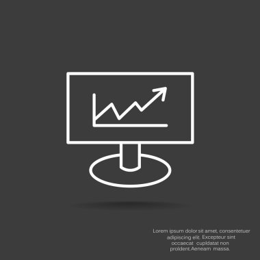 Grafik web simgesi ile izlemek