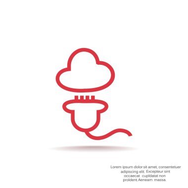 Internet hub simgesini