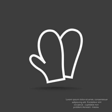 mutfak mittens simgesi