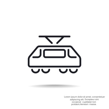 Tramvay web simgesi 