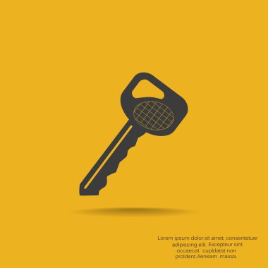 Basit anahtar web simgesi