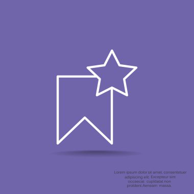 Yıldız etiket web simgesi