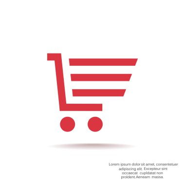 alışveriş sepeti web simgesi