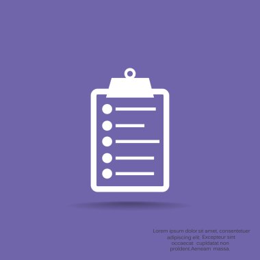 Pano basit simgesine listesi