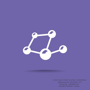 Moleküler bileşik web simgesi