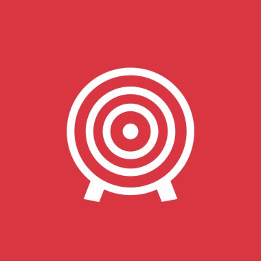 Yuvarlak hedef web simgesi