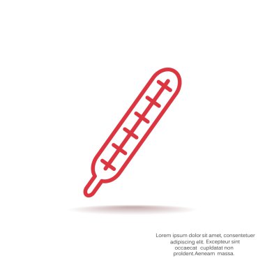 medikal termometre web simgesi