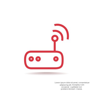 Wi-Fi Router simgesi