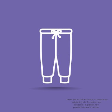 pantolon web simgesi