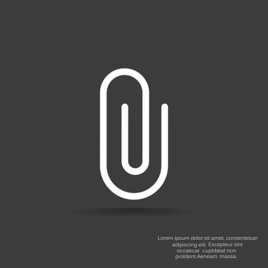 Basit klips web simgesi