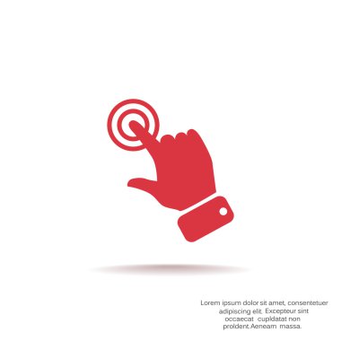 Dokunmatik ekran web simgesi