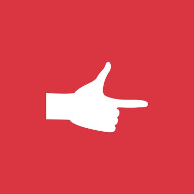 El ile düz parmak işaret