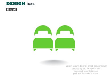 İki Yatak web simgesi