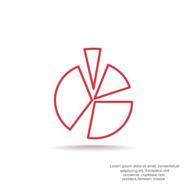 Yuvarlak Infographic web simgesi