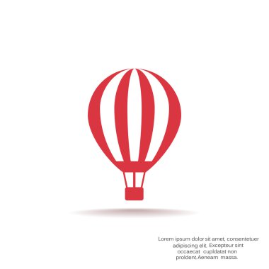 Balon aerostat web simgesi